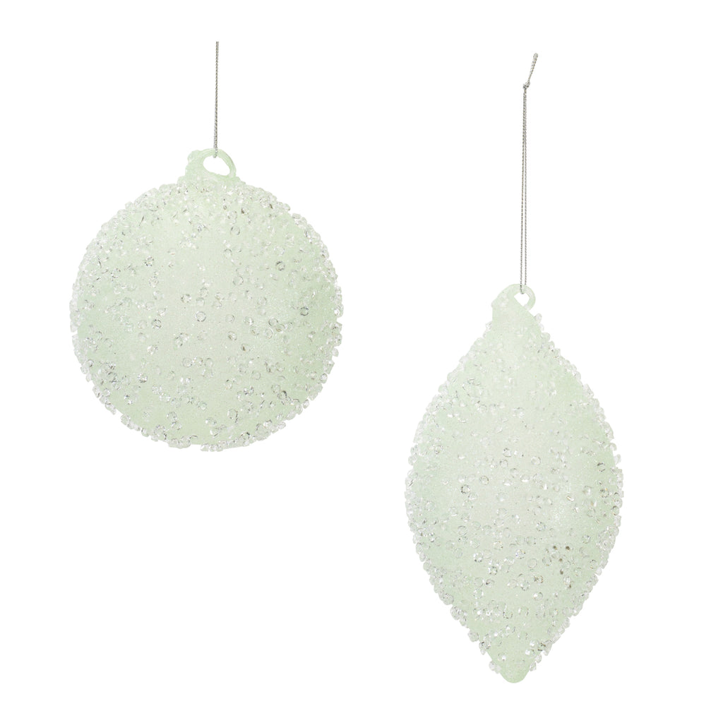 Glass Ornament (2 Asst)
