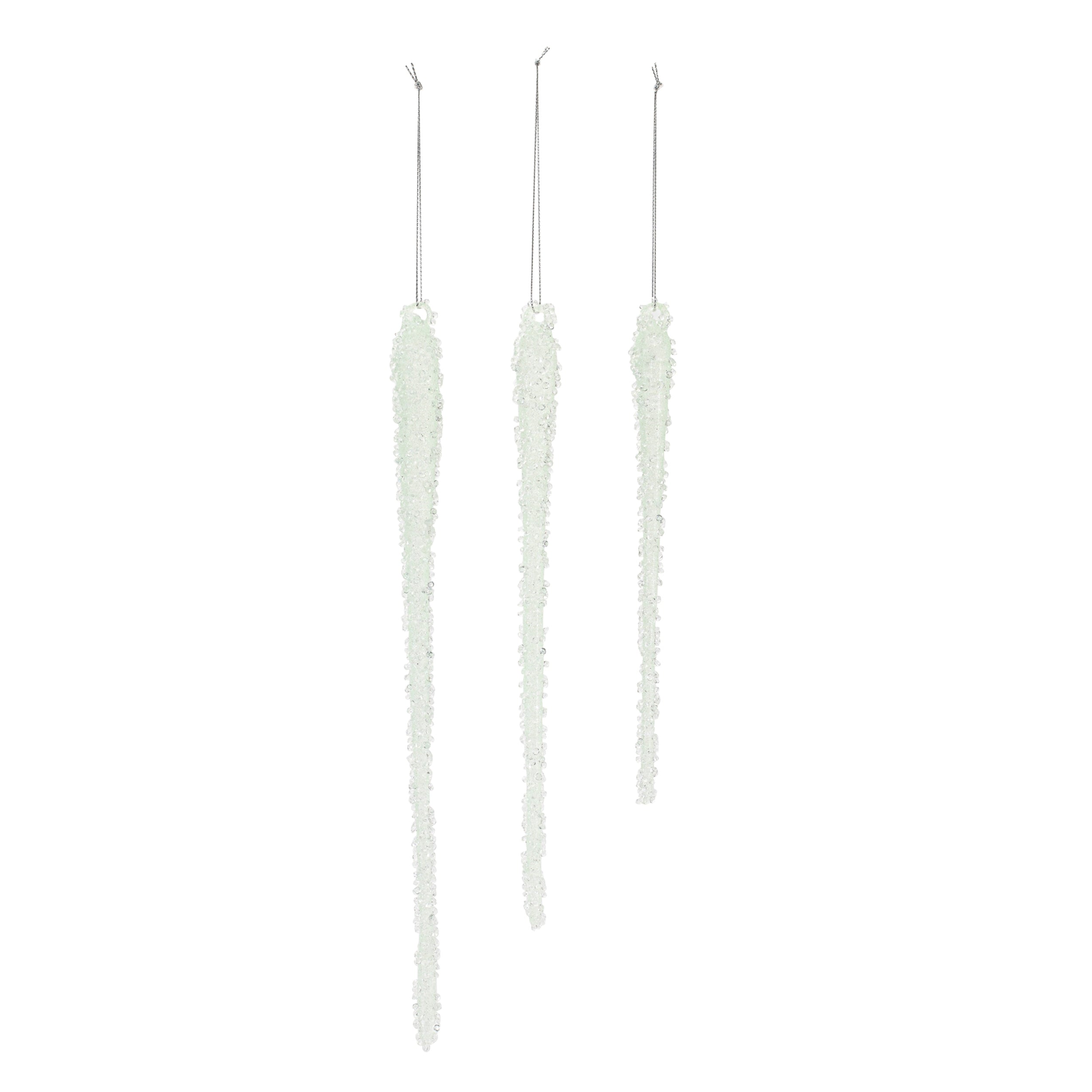 Icicle Ornament (Set of 3)