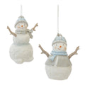 Snowman Ornament (2 Asst)