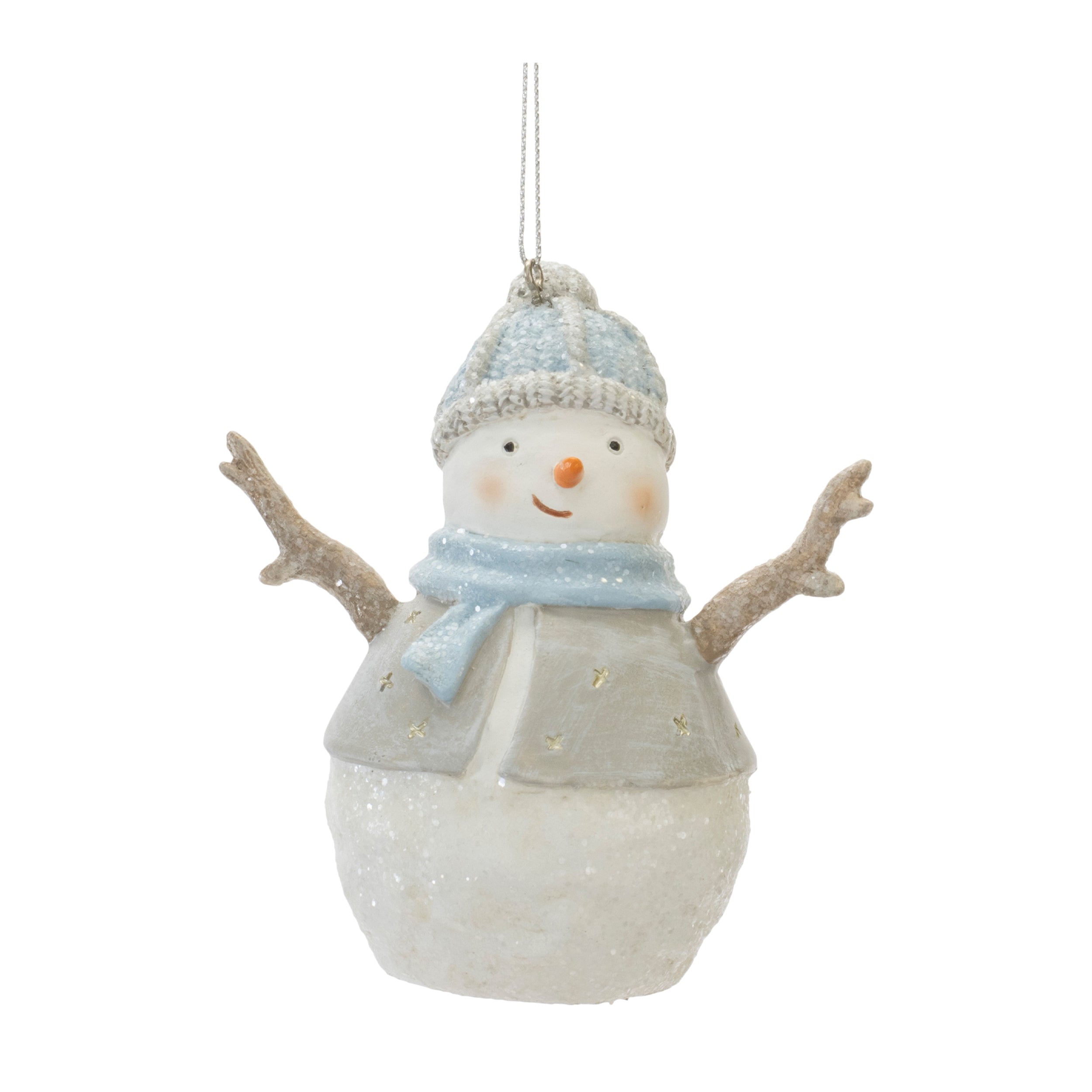 Snowman Ornament (2 Asst)
