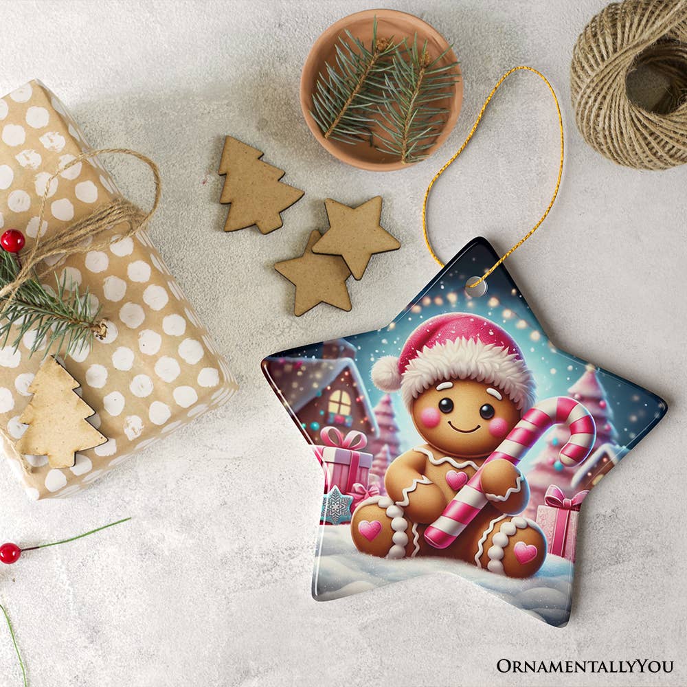 Sweet Gingerbread Wonderland Pink Themed, Christmas Decor