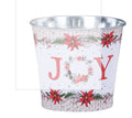 5" JOY Poinsettia Pot Cover