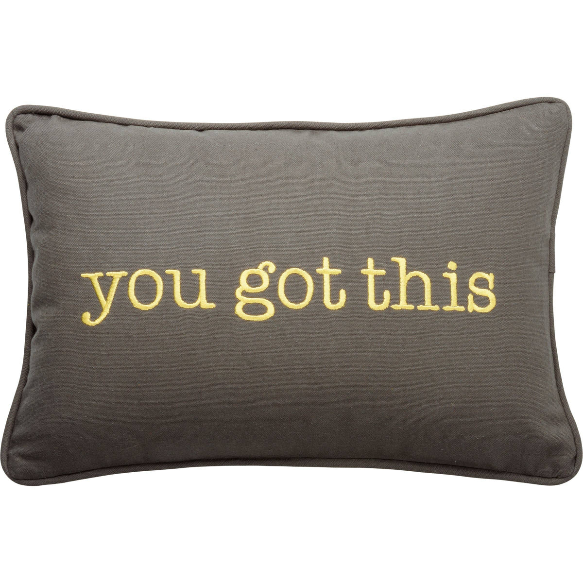 You Got This Plaid Pillow