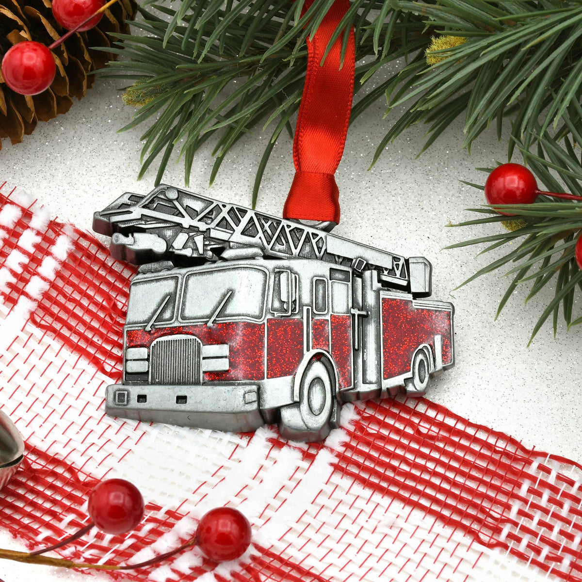 Fire Truck Ornament