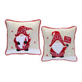 Gnome Holiday Pillow (2 Asst)