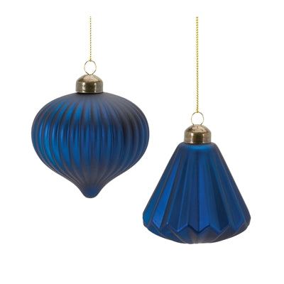 Blue Glass Ornaments
