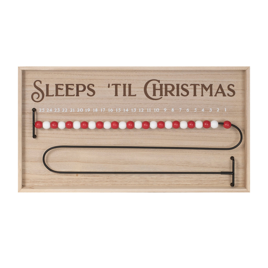 Sleeps Til Christmas Countdown