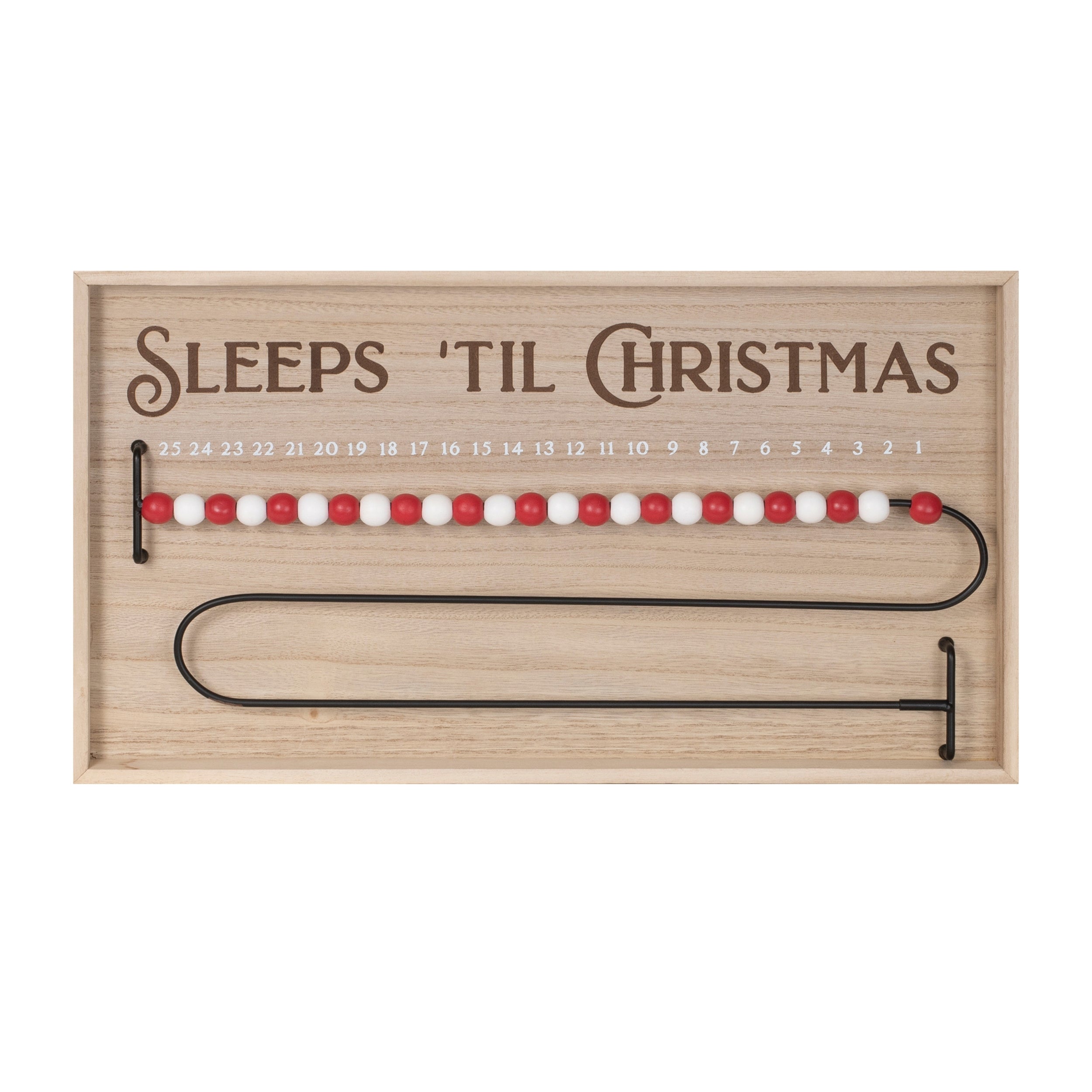 Sleeps Til Christmas Countdown