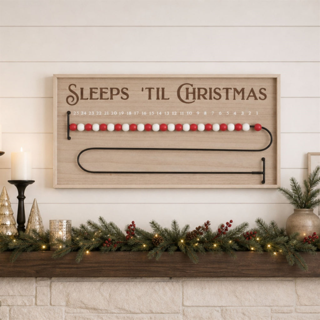 Sleeps Til Christmas Countdown