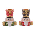 Nutcracker Taper Candle Holder (2 Asst)