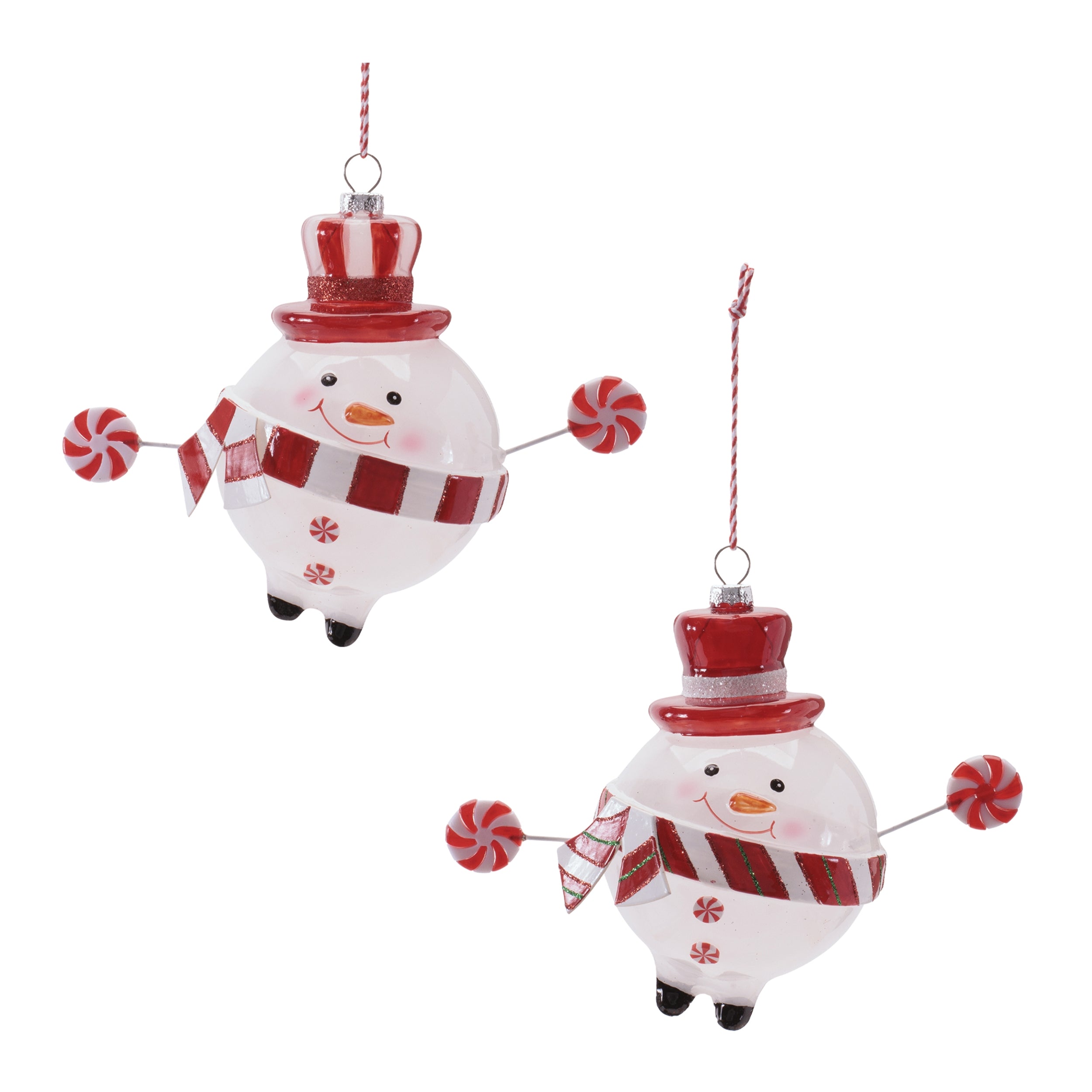 Snowman/Candy Ornament