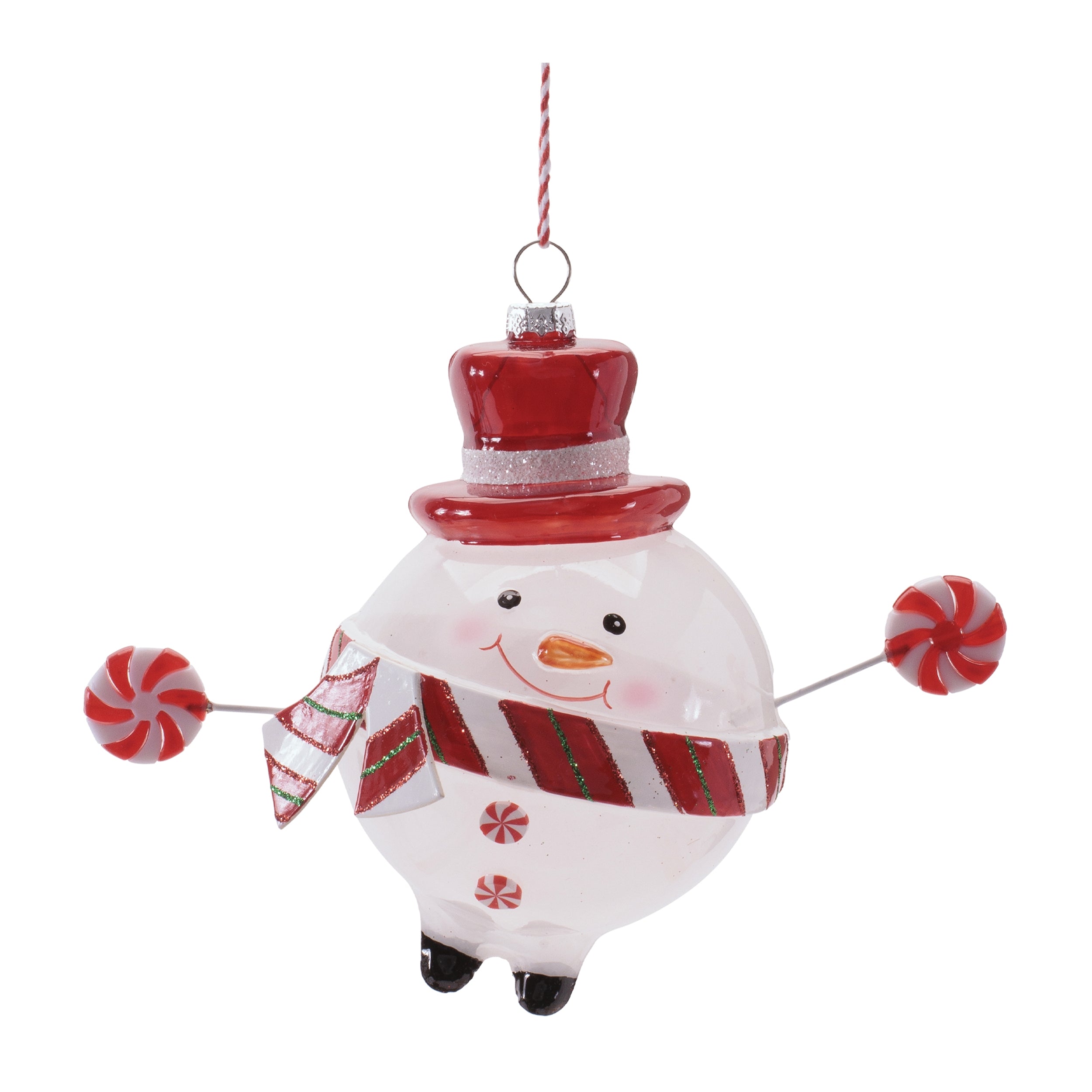 Snowman/Candy Ornament