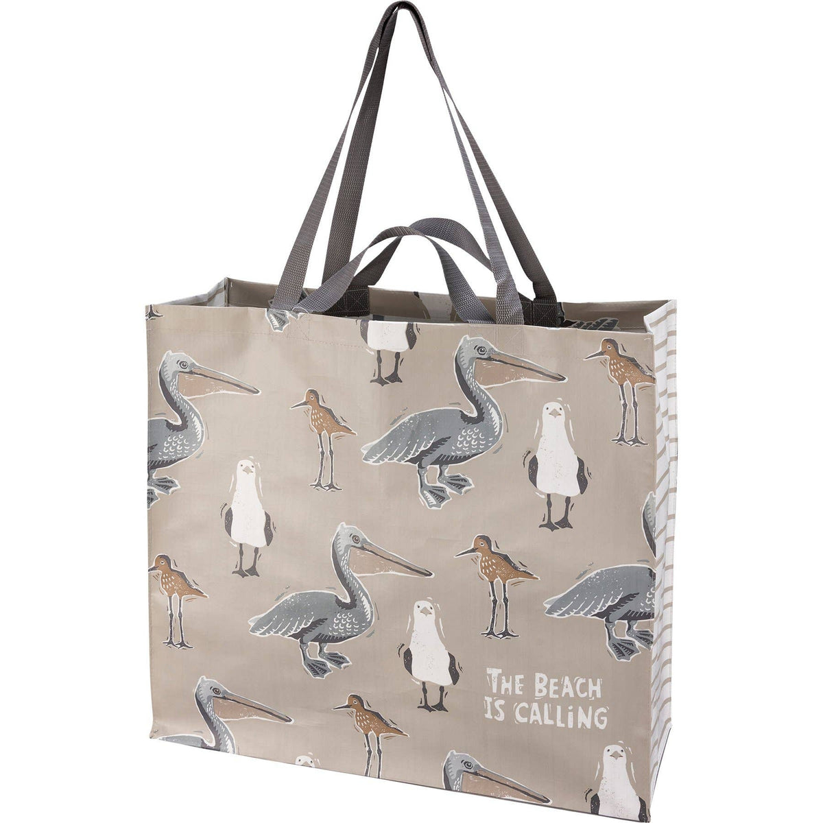 The Beach Is Calling Shopping Tote