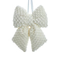 White Fluffy Bow