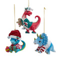 Dinosaur Pajama Ornaments, 3 Assorted