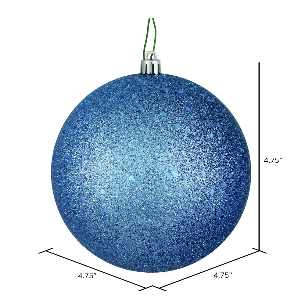 4.75" Periwinkle Sequin Ball