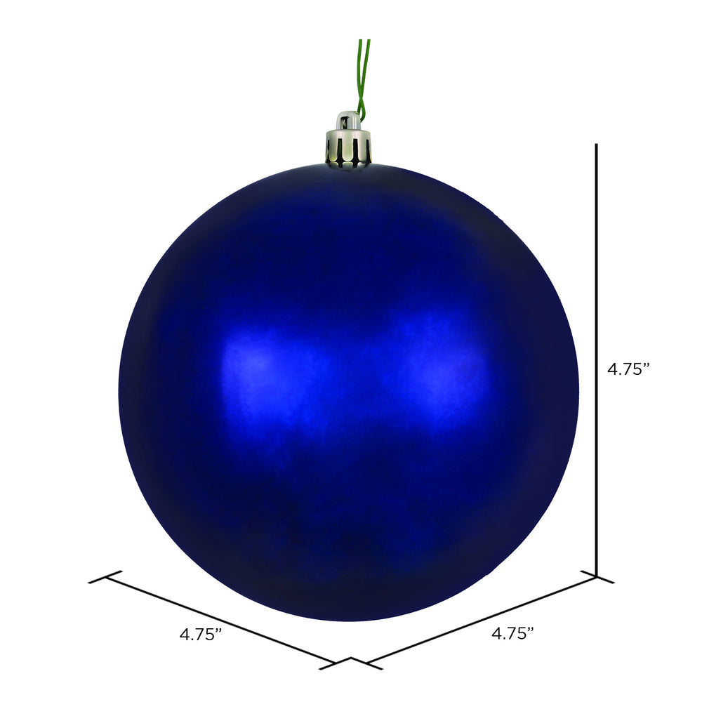 4.75" Midnight Blue Shiny Ball