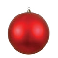 15.75" Red Matte Ball