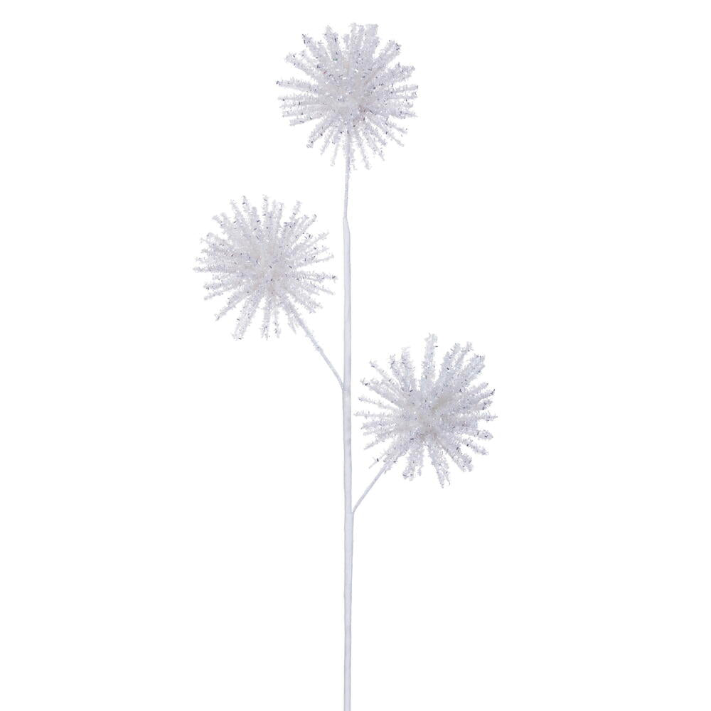 23" White Spike Spray