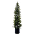 7' Green Norfolk Pine Potted Tree K/D