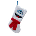 Rudolph The Red Nose Reindeer® White Bumble Stocking With Red Scarf