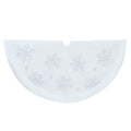 48" Iridescent Sequined Velvet Tree Skirt