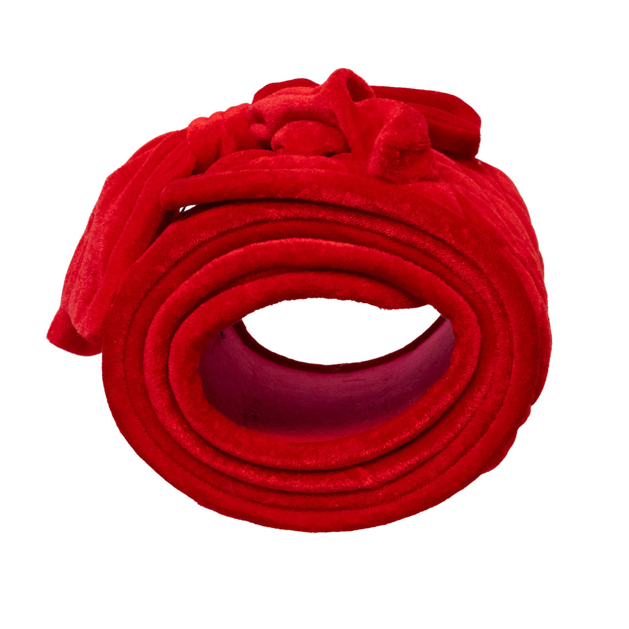 24" Red Bow Tree Collar