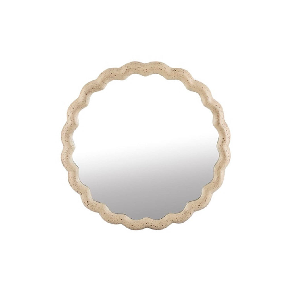 Cast Aluminum Wave Mirror Sm