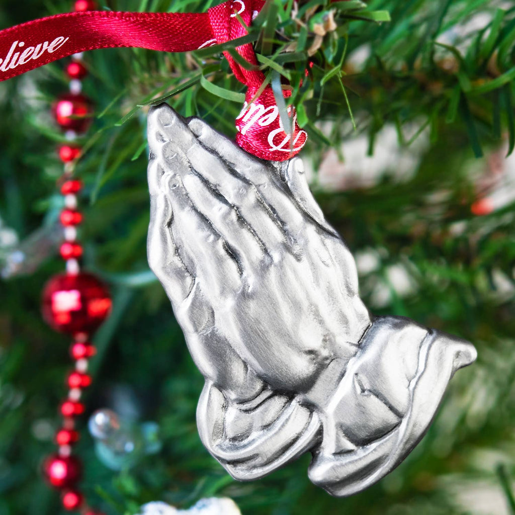 Praying Hands Christian Religious Ornament