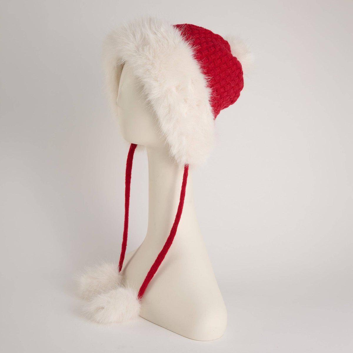 Winter Hat Assortment Faux Fur Pom & Tassel Natalie