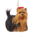 Plush Yorkshire Terrier Ornament