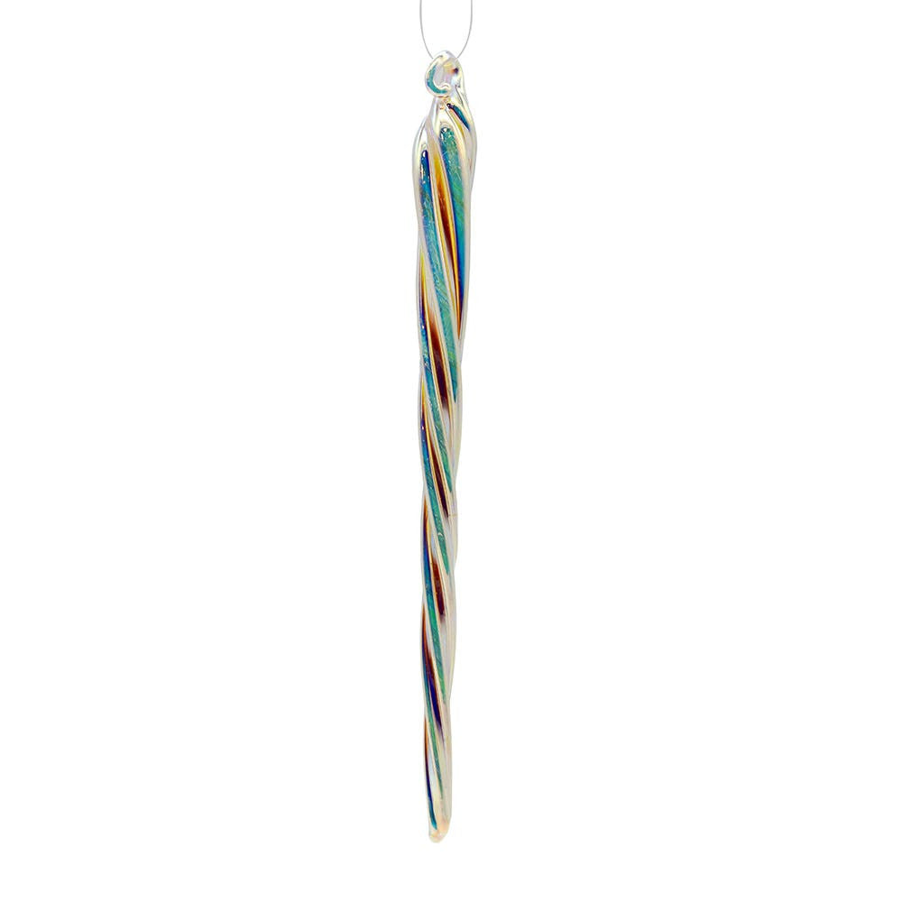 Glass Twist Icicles, 6-Piece Gift Box