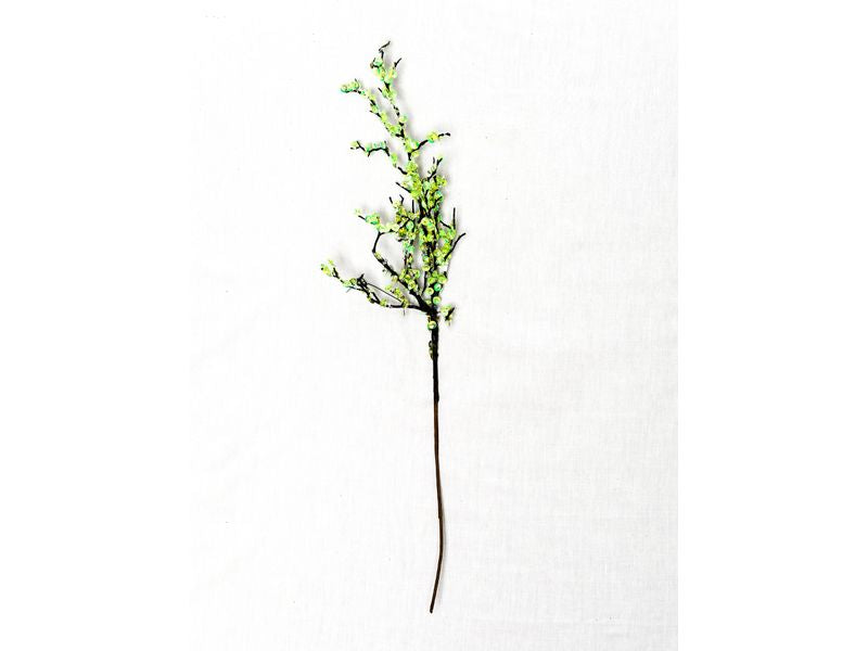 32" Sequin Branch - Green