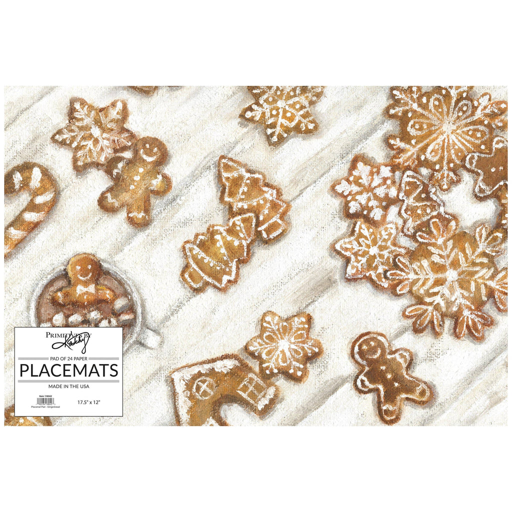 Gingerbread Placemat Pad