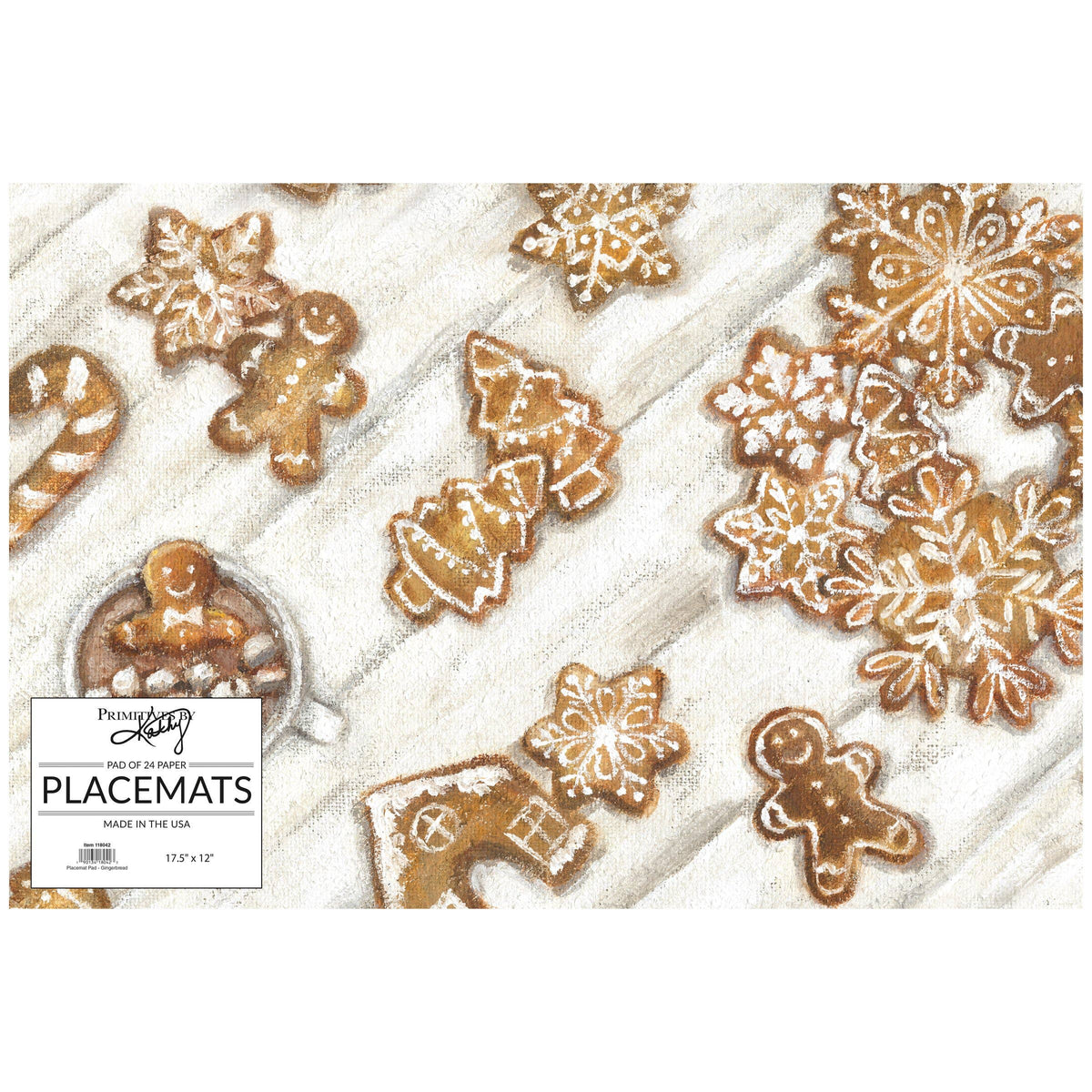 Gingerbread Placemat Pad