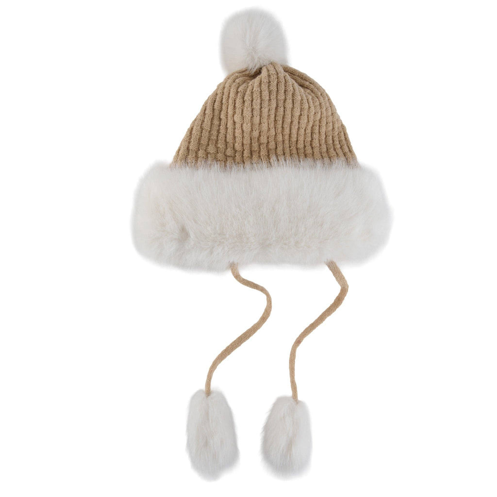 Winter Hat Assortment Faux Fur Pom & Tassel Natalie