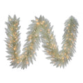 9' Pre-Lit Clear Incandescent Garland