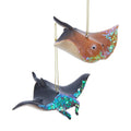 Stingray Ornaments, 2 Assorted