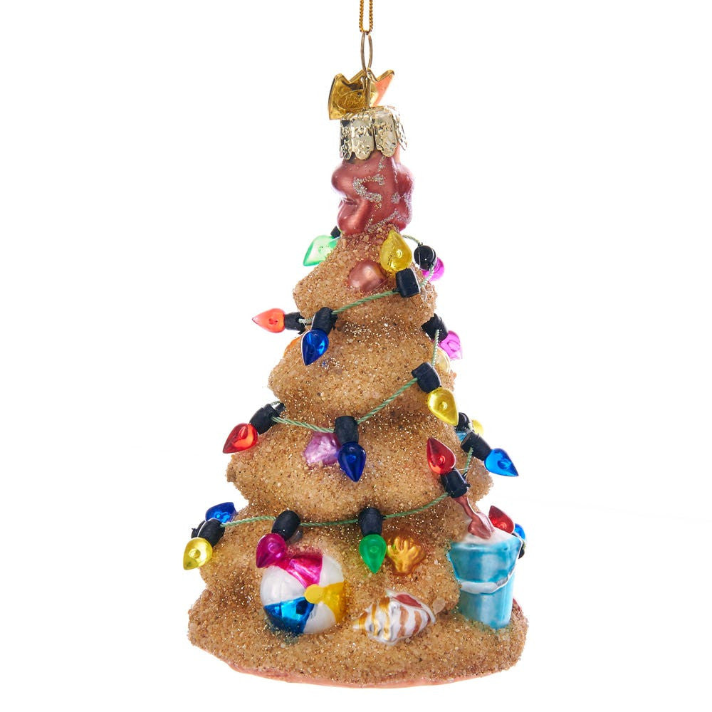Noble Gems™ Sand Christmas Tree Glass Ornament