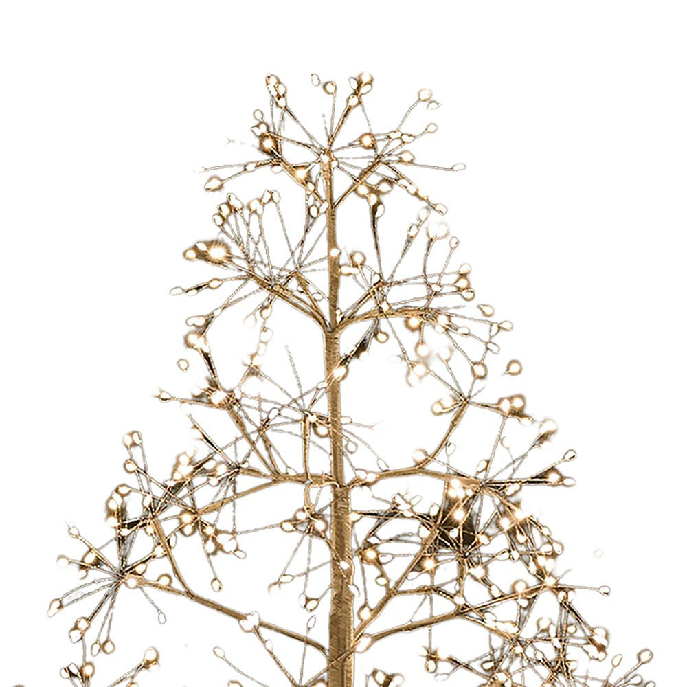 4' Pre-Lit Warm White LED Silhouette Fairy Tree