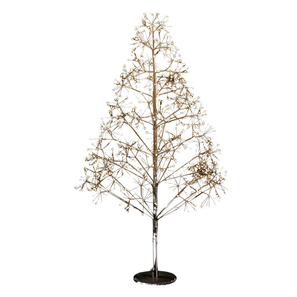 4' Pre-Lit Warm White LED Silhouette Fairy Tree