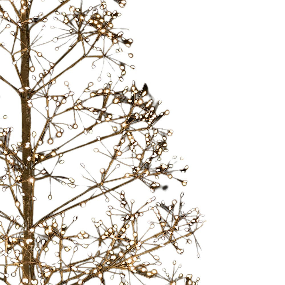 6' Pre-Lit Warm White LED Silhouette Fairy Tree