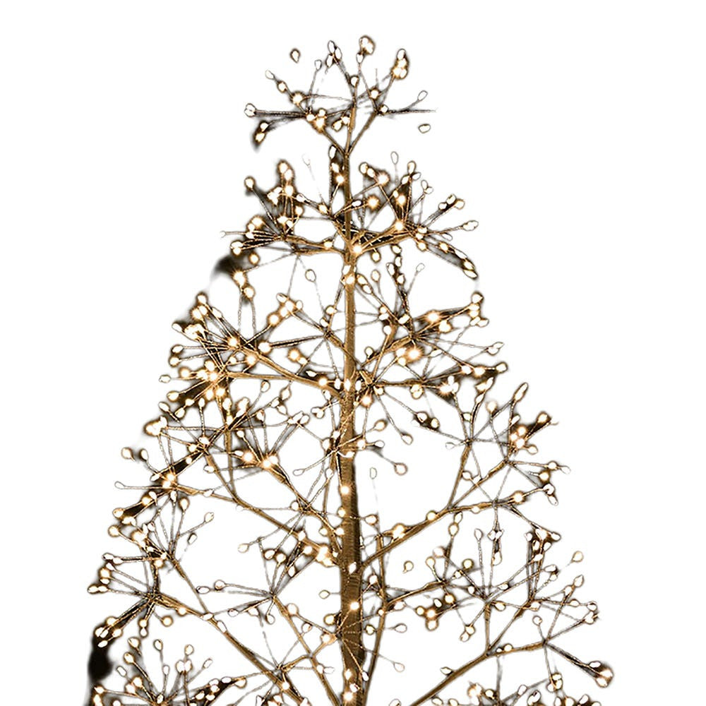 6' Pre-Lit Warm White LED Silhouette Fairy Tree