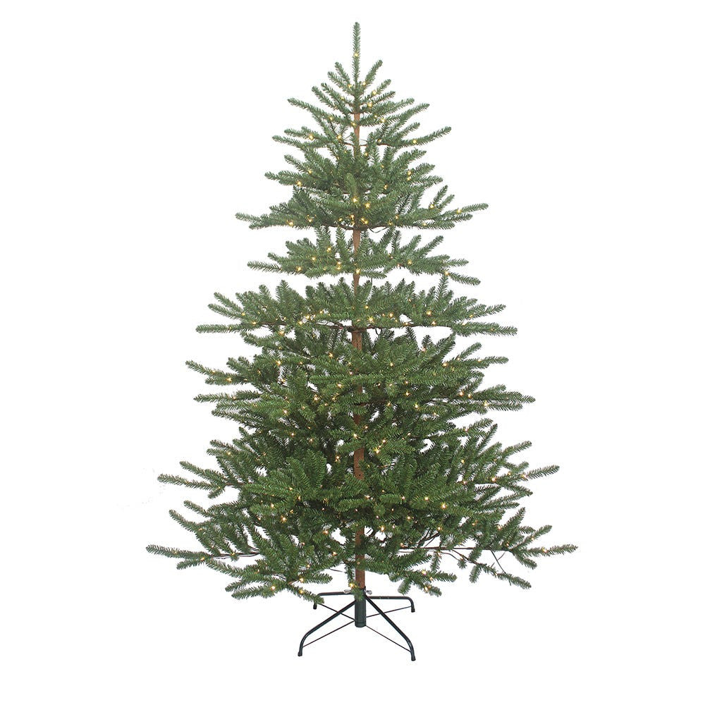 7' Pre-Lit Warm White LED Mountain Pine Tree